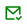 icon letter green